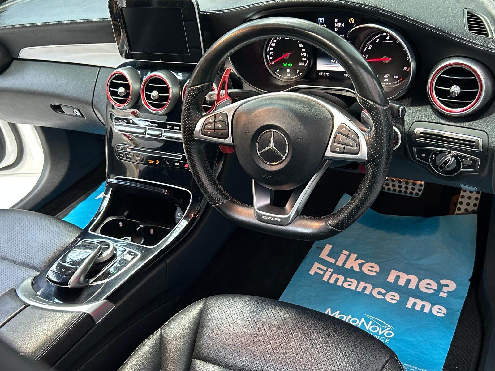 Nov 2014 Mercedes C-Class C200 AMG Line 4dr Auto