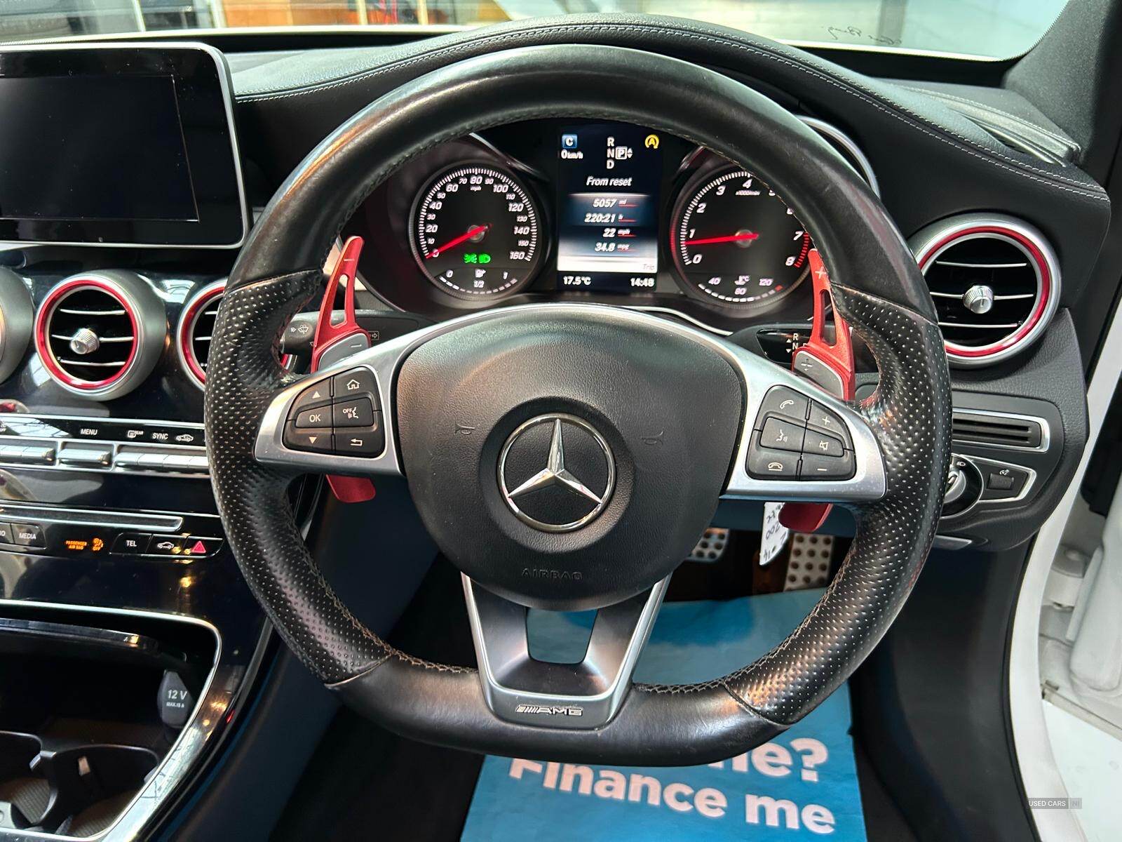 Nov 2014 Mercedes C-Class C200 AMG Line 4dr Auto