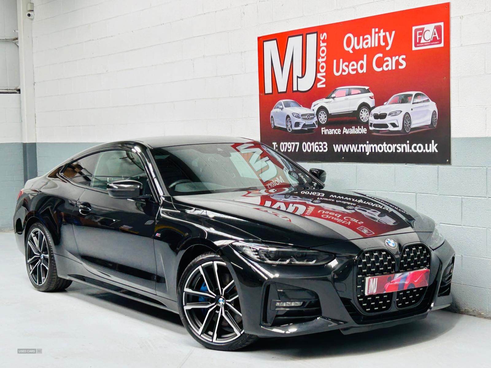 Apr 2021 BMW 4 Series 420d xDrive MHT M Sport 2dr Step Auto