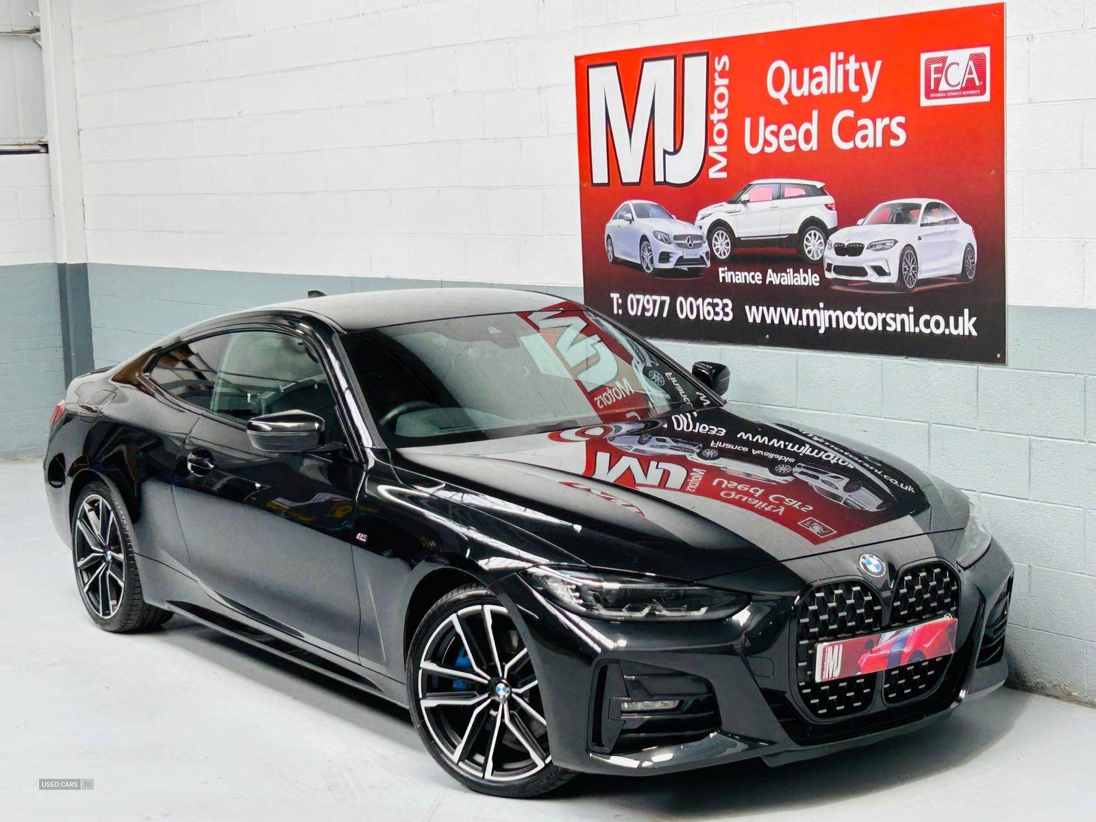 Apr 2021 BMW 4 Series 420d xDrive MHT M Sport 2dr Step Auto
