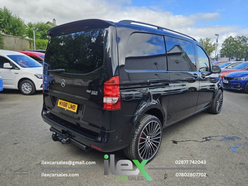 Dec 2018 Mercedes Vito 119CDI Sport Crew Van 7G-Tronic