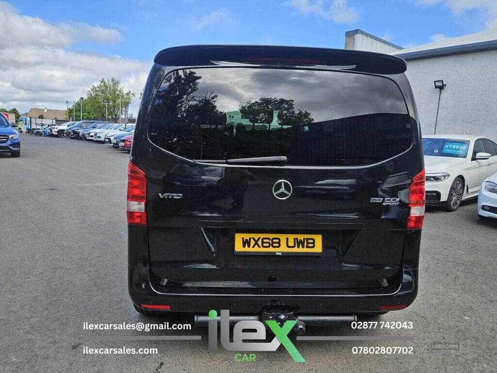Dec 2018 Mercedes Vito 119CDI Sport Crew Van 7G-Tronic