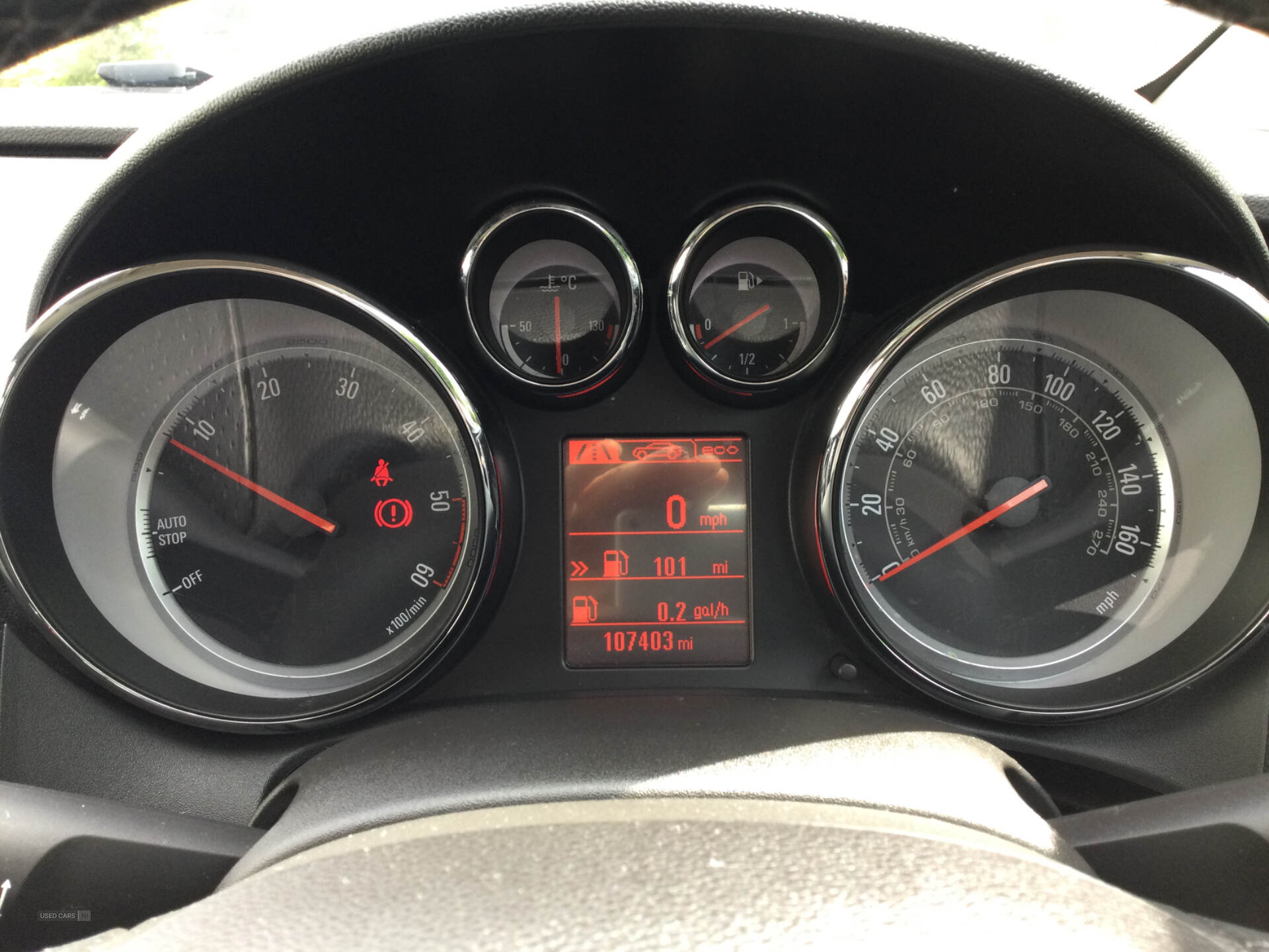 Jun 2015 Vauxhall Astra 1.6 CDTi 16V ecoFLEX Tech Line GT 5dr