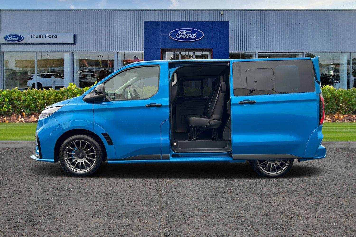 Feb 2025 Ford Transit Custom 210kW 65kWh H1 Double Cab Van MS-RT Auto