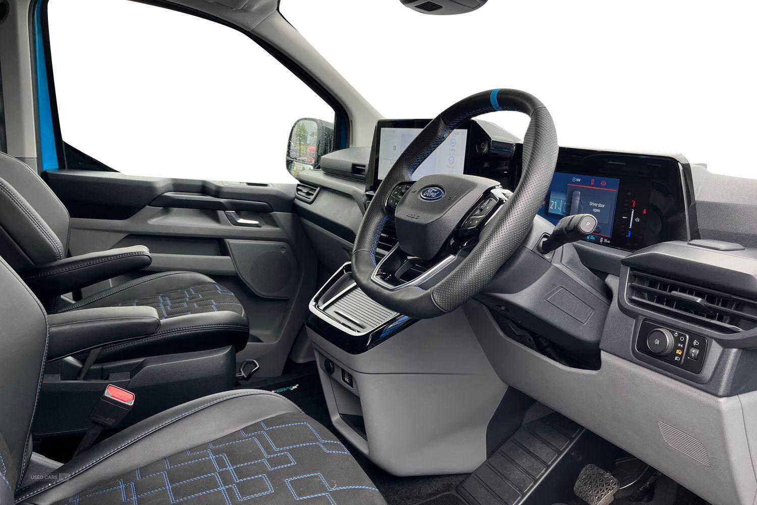 Feb 2025 Ford Transit Custom 210kW 65kWh H1 Double Cab Van MS-RT Auto
