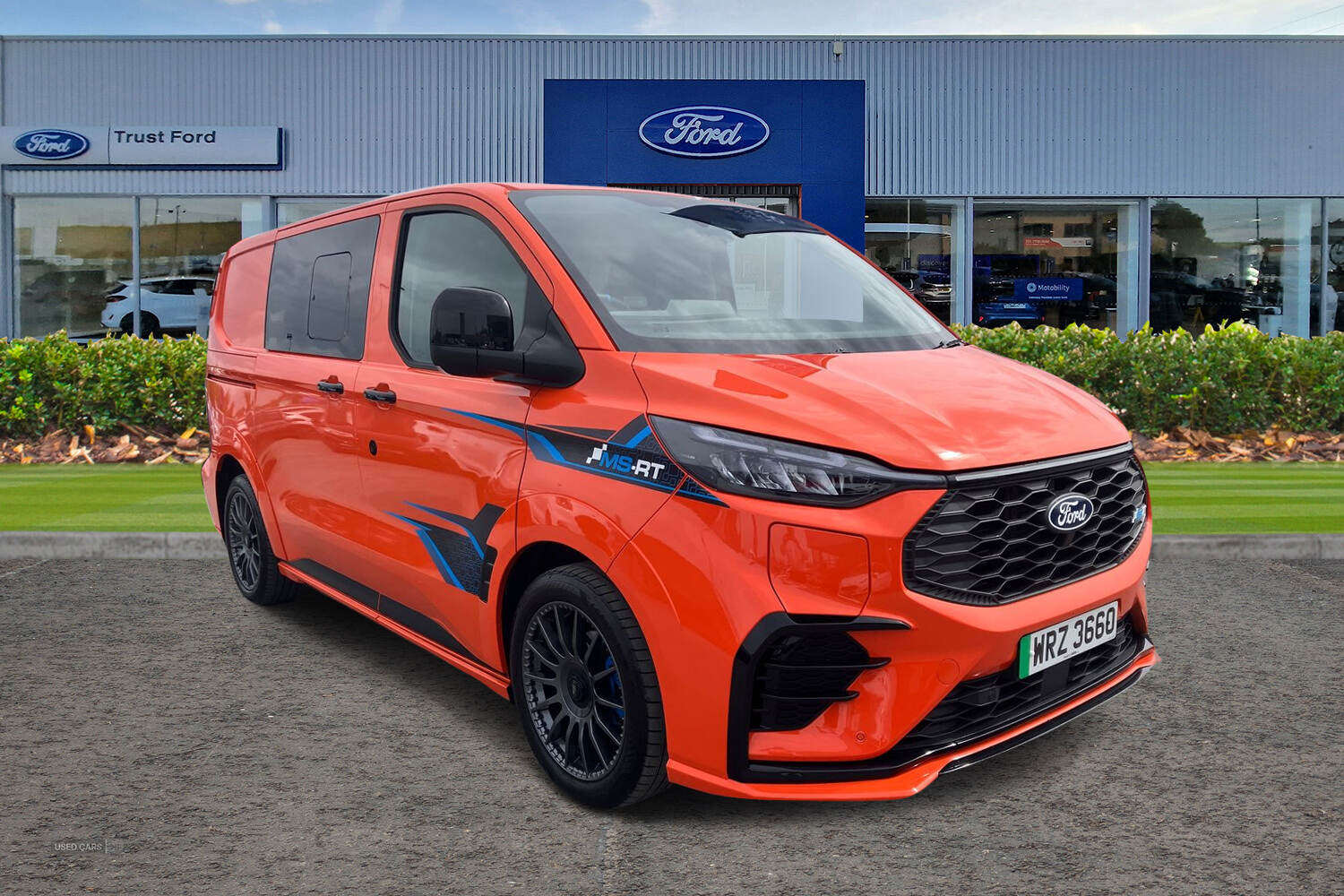 Jan 2025 Ford Transit Custom 210kW 65kWh H1 Double Cab Van MS-RT Auto