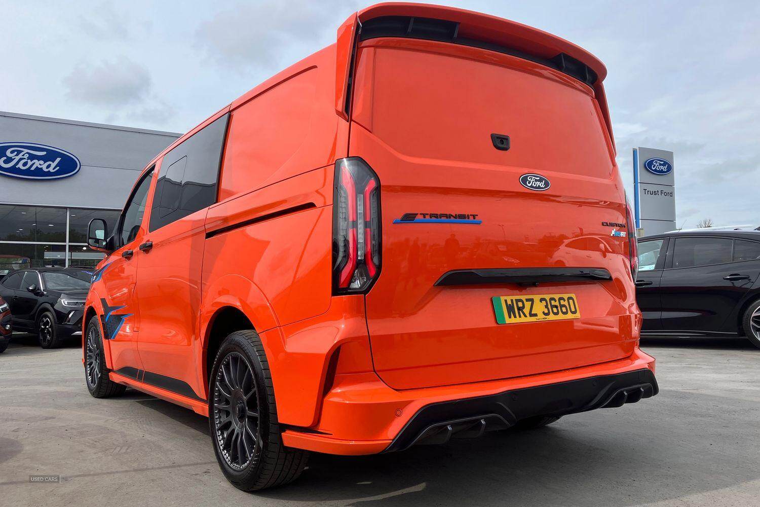 Jan 2025 Ford Transit Custom 210kW 65kWh H1 Double Cab Van MS-RT Auto