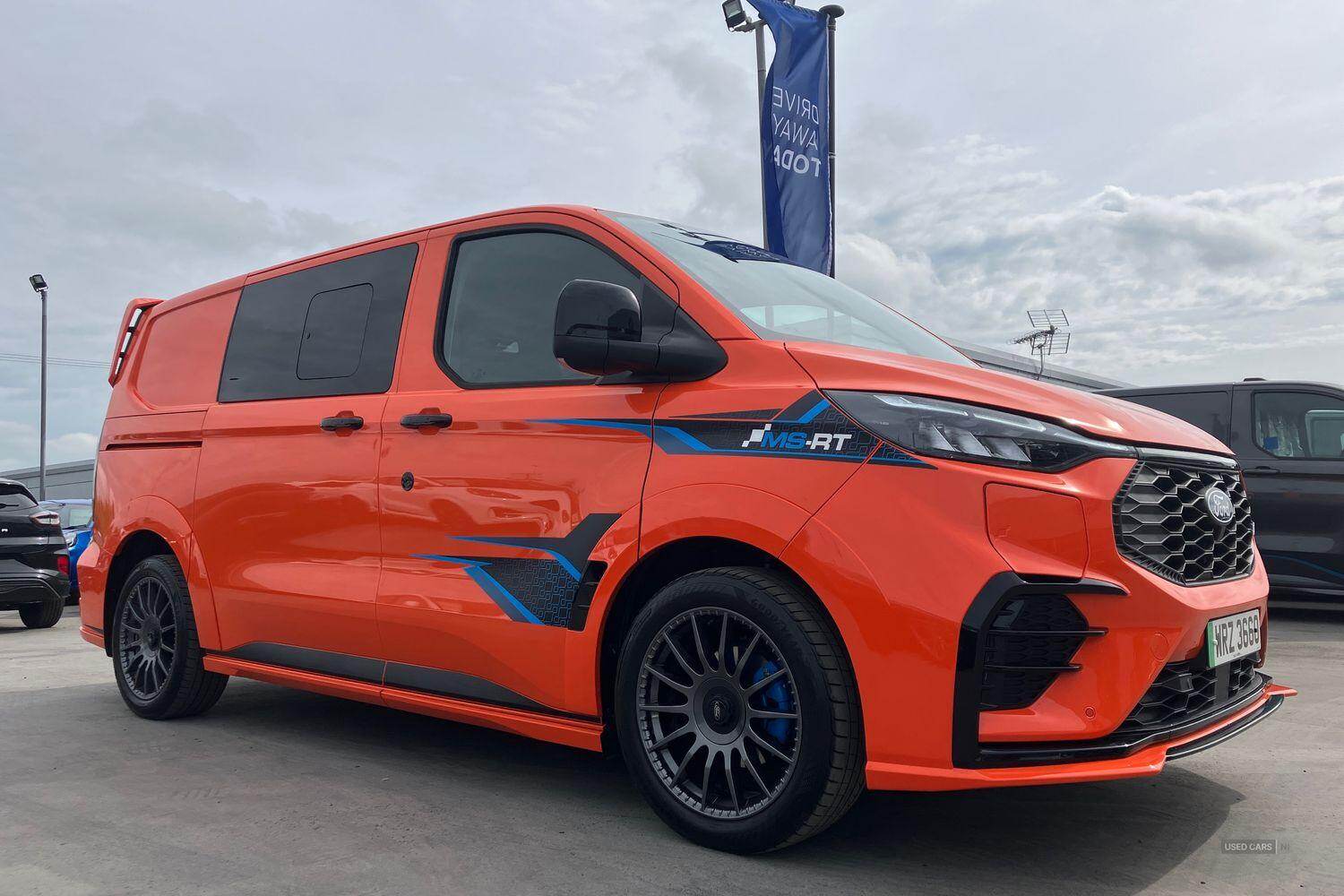 Jan 2025 Ford Transit Custom 210kW 65kWh H1 Double Cab Van MS-RT Auto