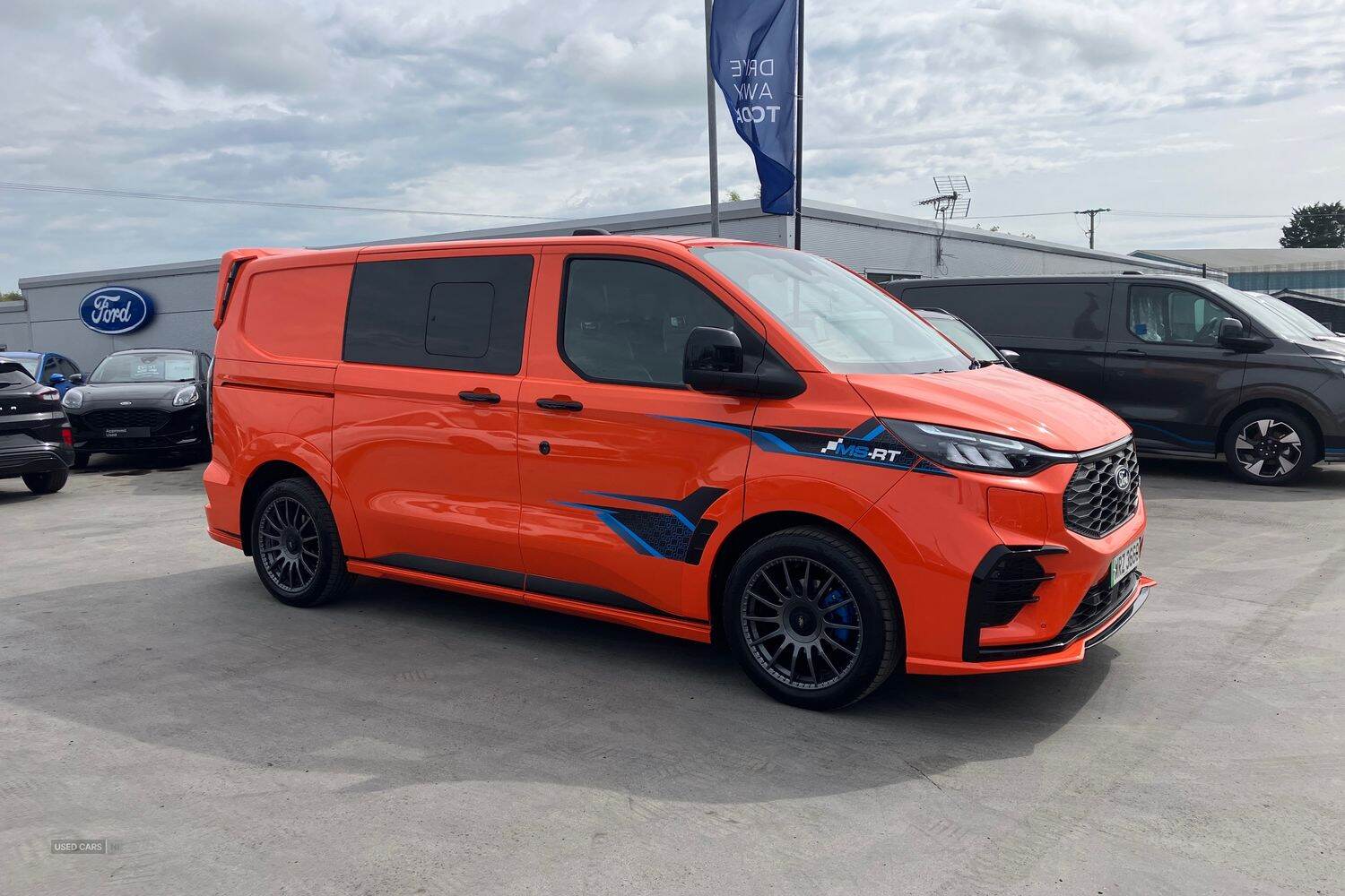 Jan 2025 Ford Transit Custom 210kW 65kWh H1 Double Cab Van MS-RT Auto