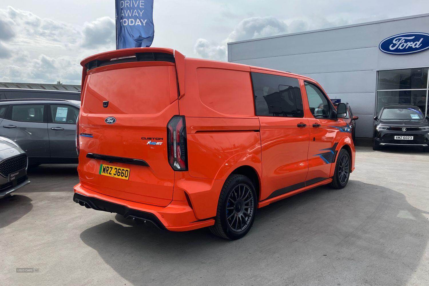 Jan 2025 Ford Transit Custom 210kW 65kWh H1 Double Cab Van MS-RT Auto