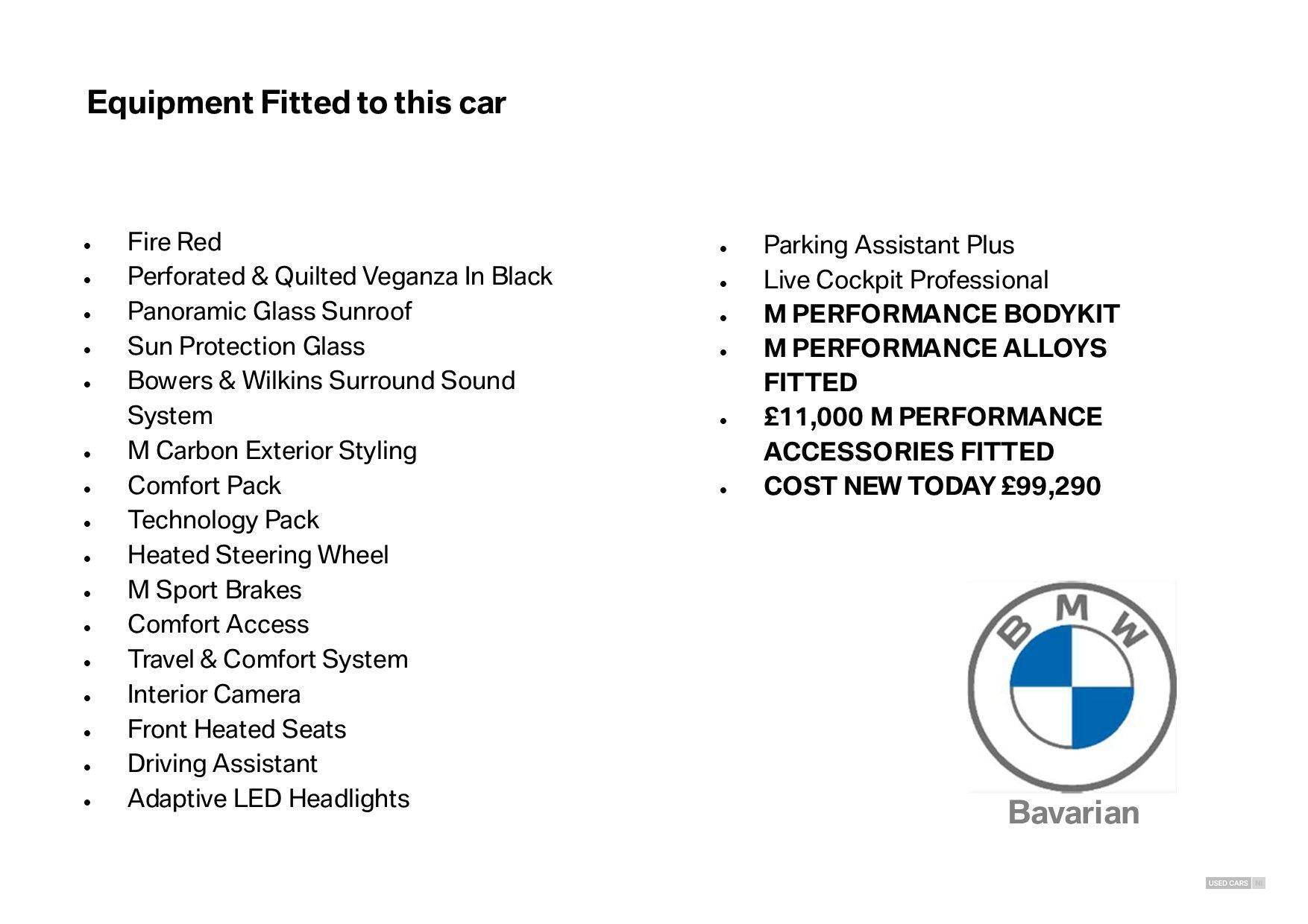 May 2024 BMW i5 250kW eDrive40 M Sport Pro 84kWh 5dr Auto