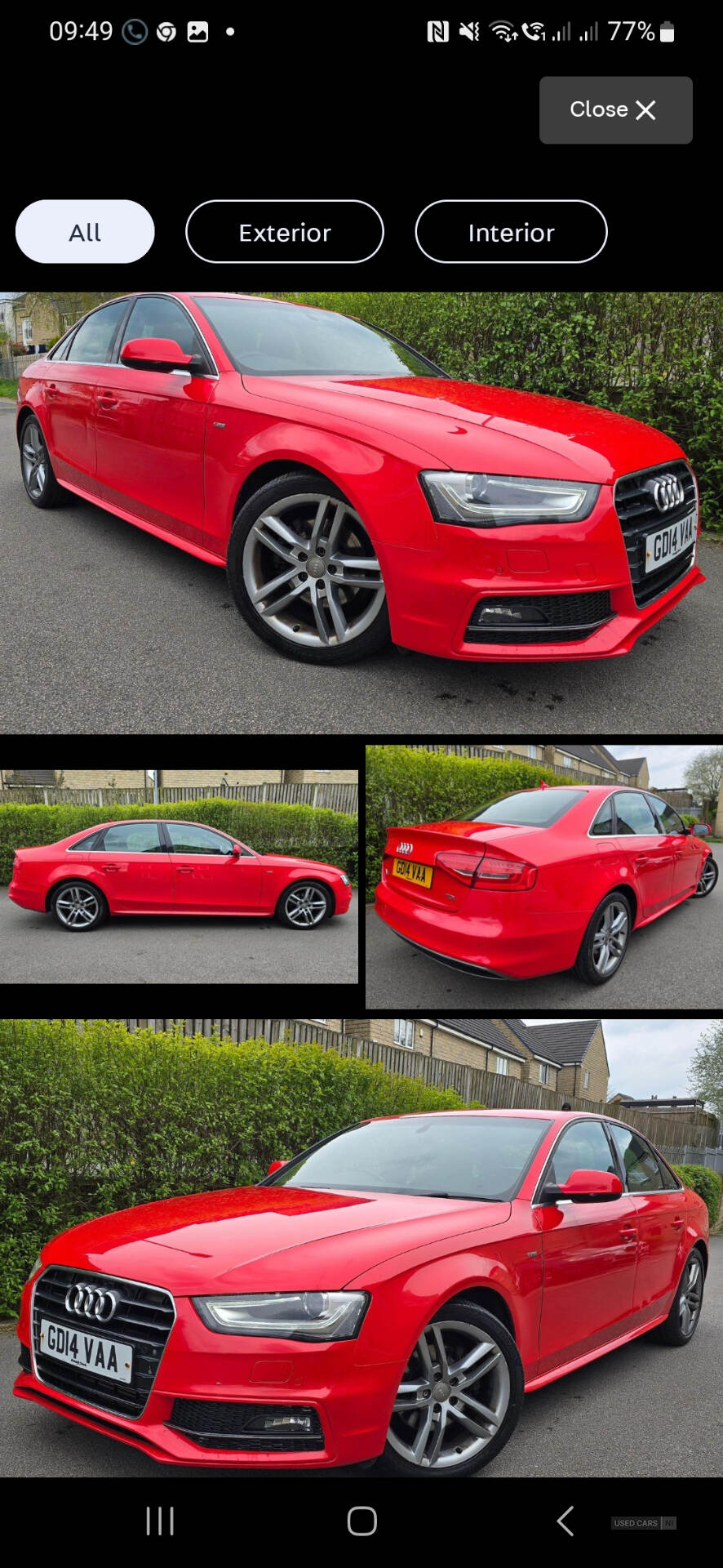 Jun 2014 Audi A4 2.0 TDI 150 S Line 4dr