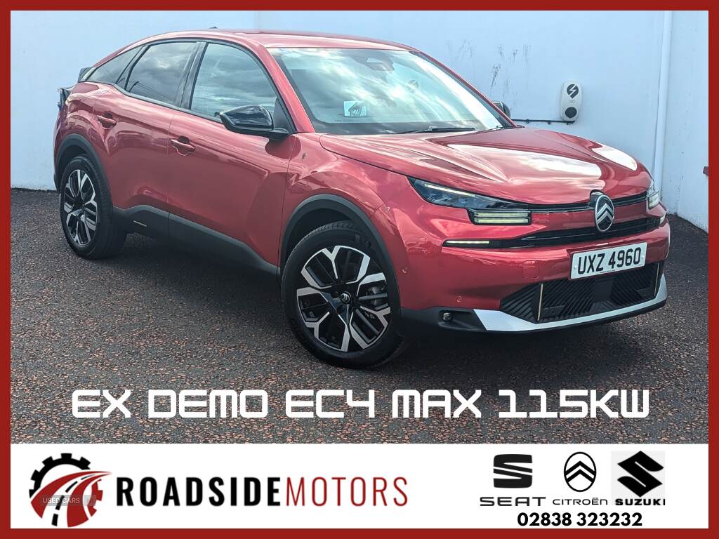 Jan 2025 Citroen C4 115kW Max Extended Range 54kWh 5dr Auto