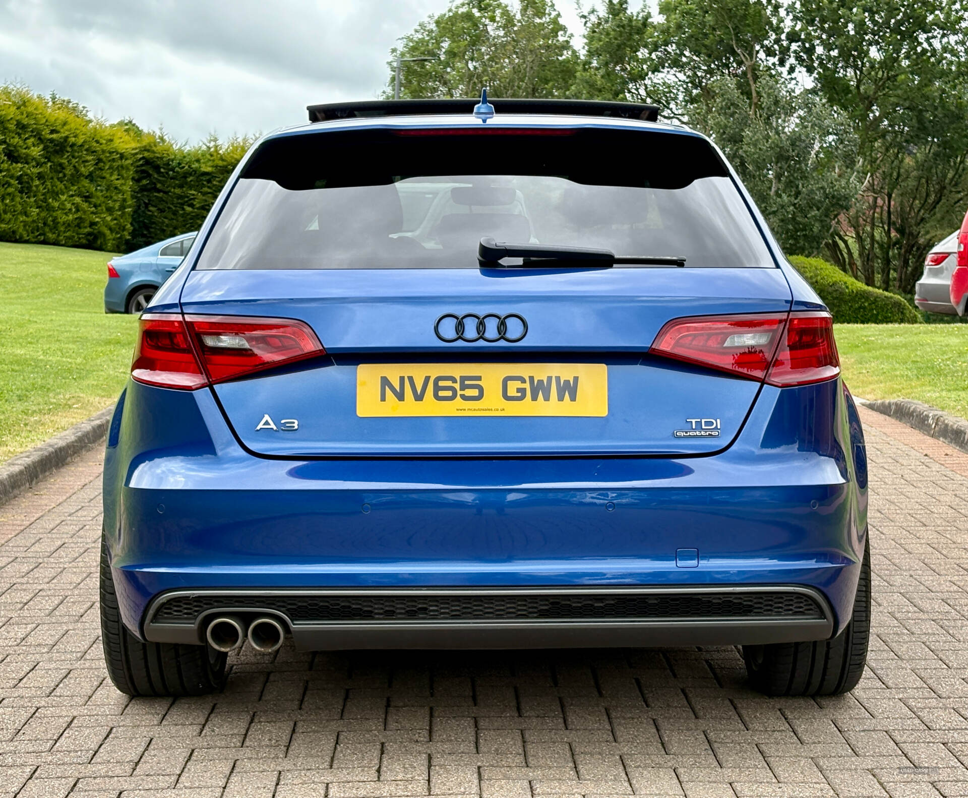 Dec 2015 Audi A3 2.0 TDI Quattro S Line 5dr S Tronic [Nav]