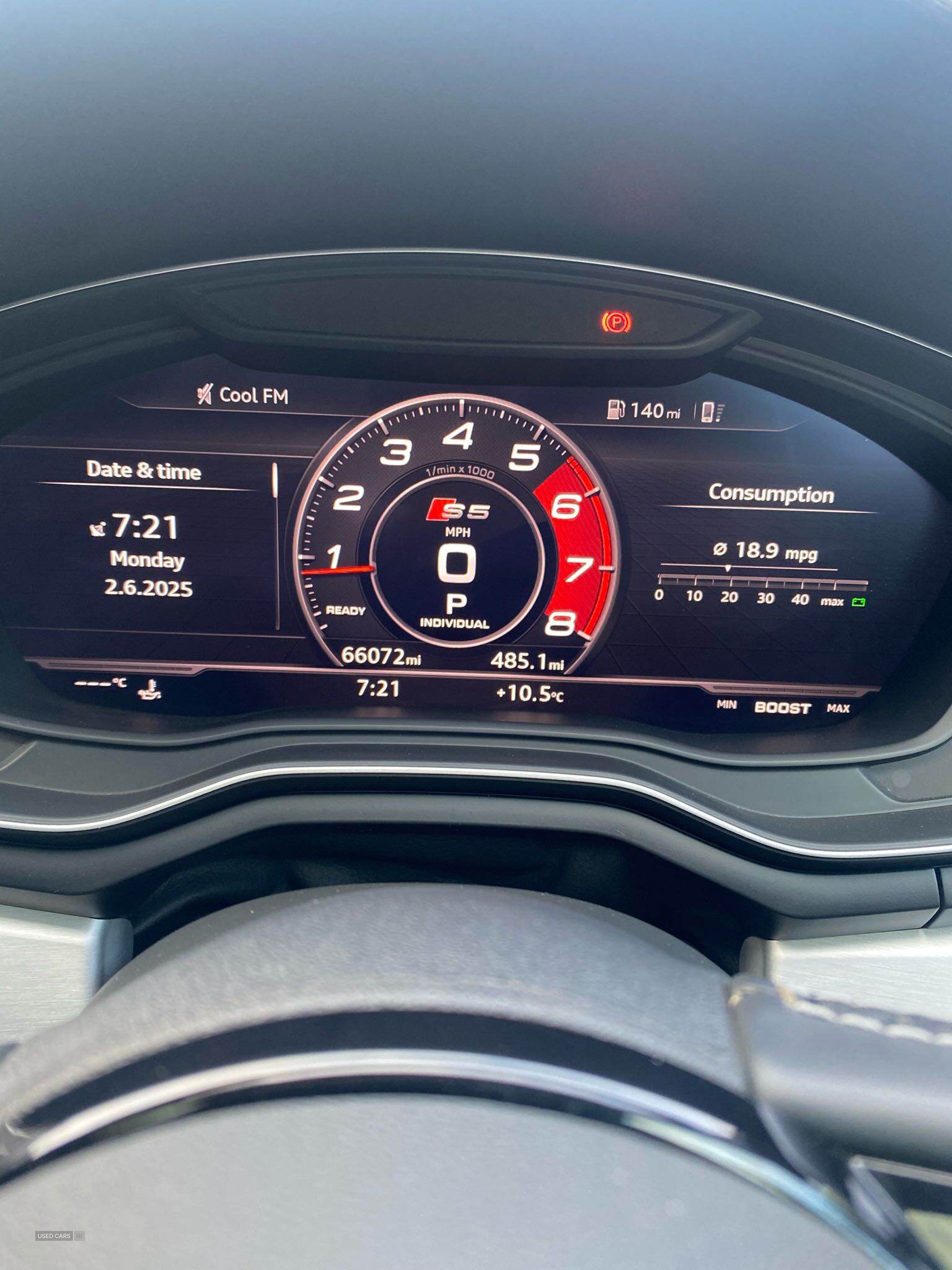 Jun 2018 Audi A5 S5 Quattro 5dr Tiptronic