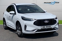 Ford Kuga 2.5 FHEV ST-Line Petrol Hybrid 180ps In White with 4k in Armagh