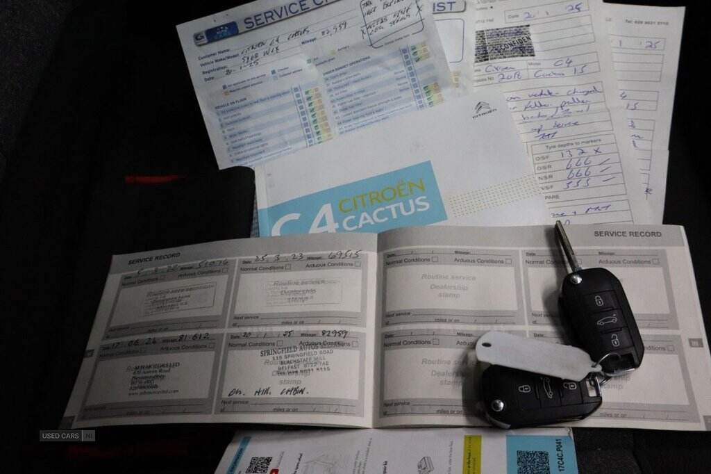 Oct 2018 Citroen C4 Cactus 1.5 BlueHDi Feel 5dr