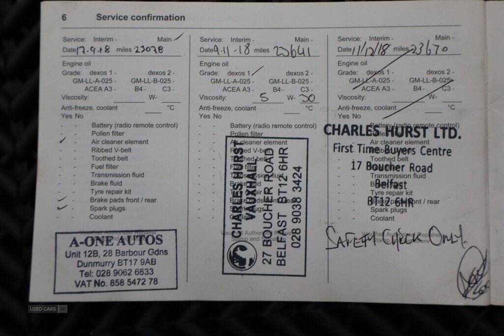Oct 2014 Vauxhall Corsa 1.2 Excite 5dr