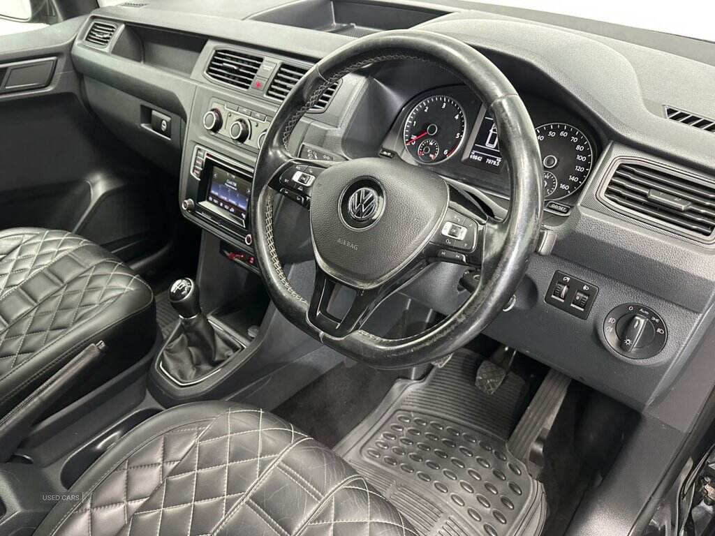 Jun 2017 Volkswagen Caddy 2.0 TDI 102PS Black Edition Van