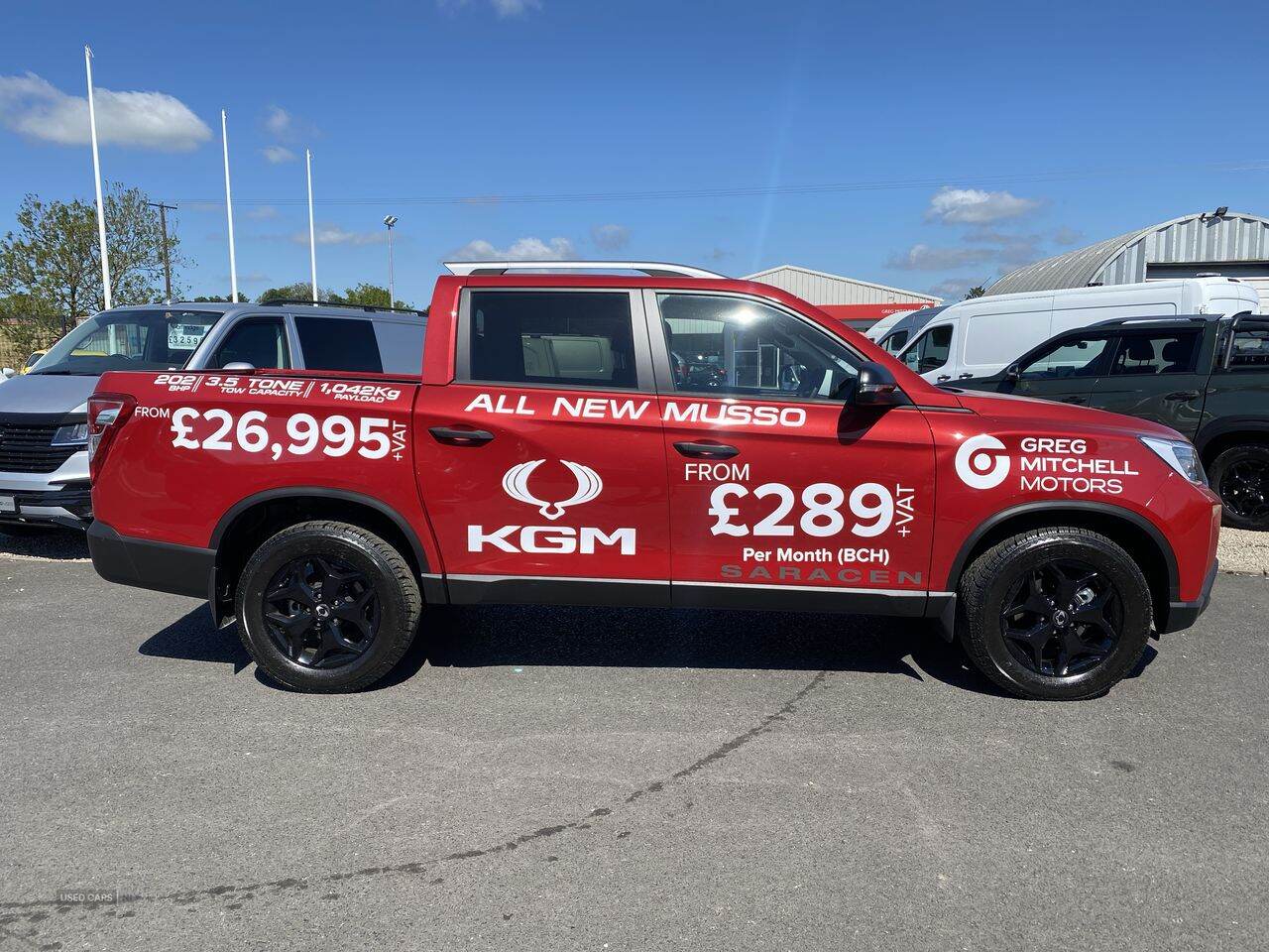 Apr 2025 KGM Musso 2.2 Double Cab Pick Up Saracen Auto