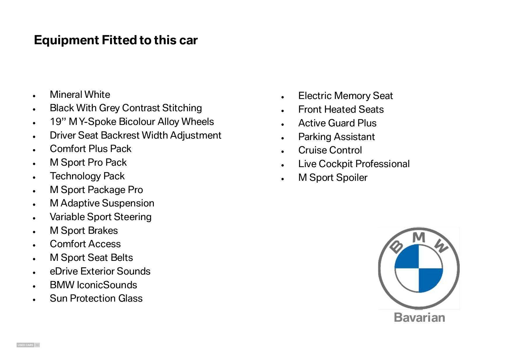Sep 2022 BMW i4 250kW eDrive40 M Sport 83.9kWh 5dr Auto