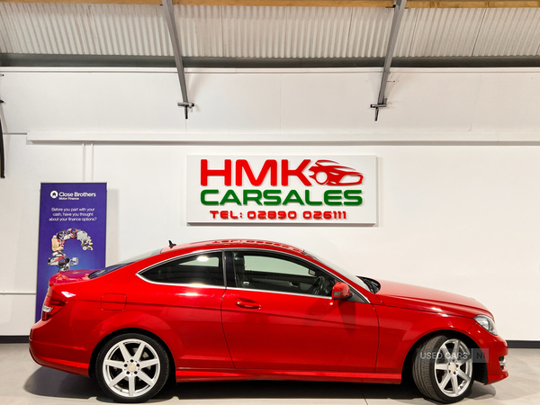 Mercedes C-Class DIESEL COUPE in Antrim
