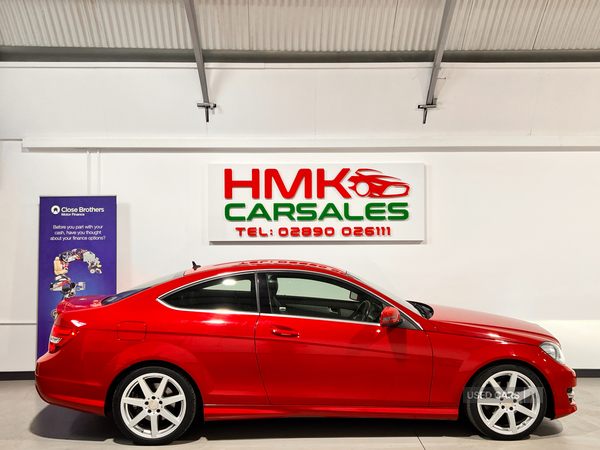 Mercedes C-Class DIESEL COUPE in Antrim