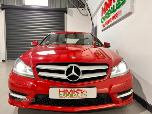 Mercedes C-Class DIESEL COUPE in Antrim