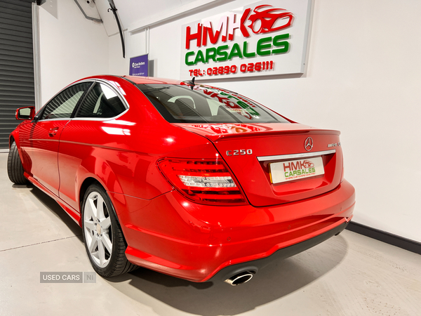 Mercedes C-Class DIESEL COUPE in Antrim