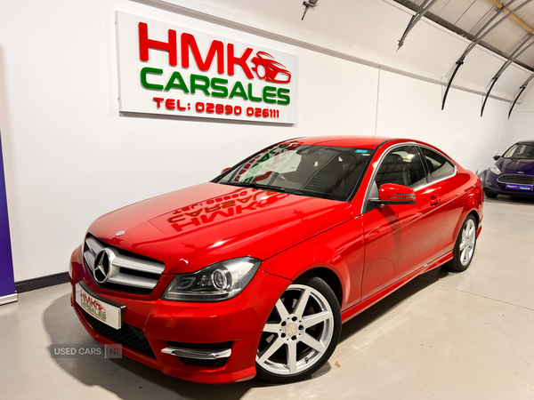 Mercedes C-Class DIESEL COUPE in Antrim