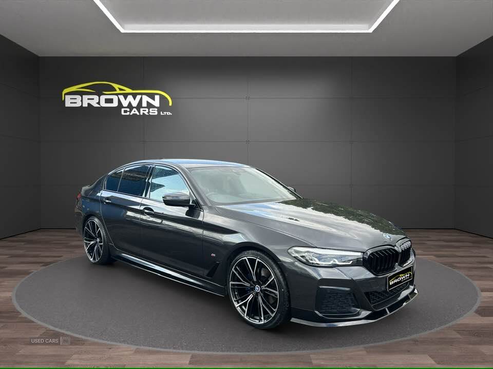 Dec 2021 BMW 5 Series 520d MHT M Sport 4dr Step Auto