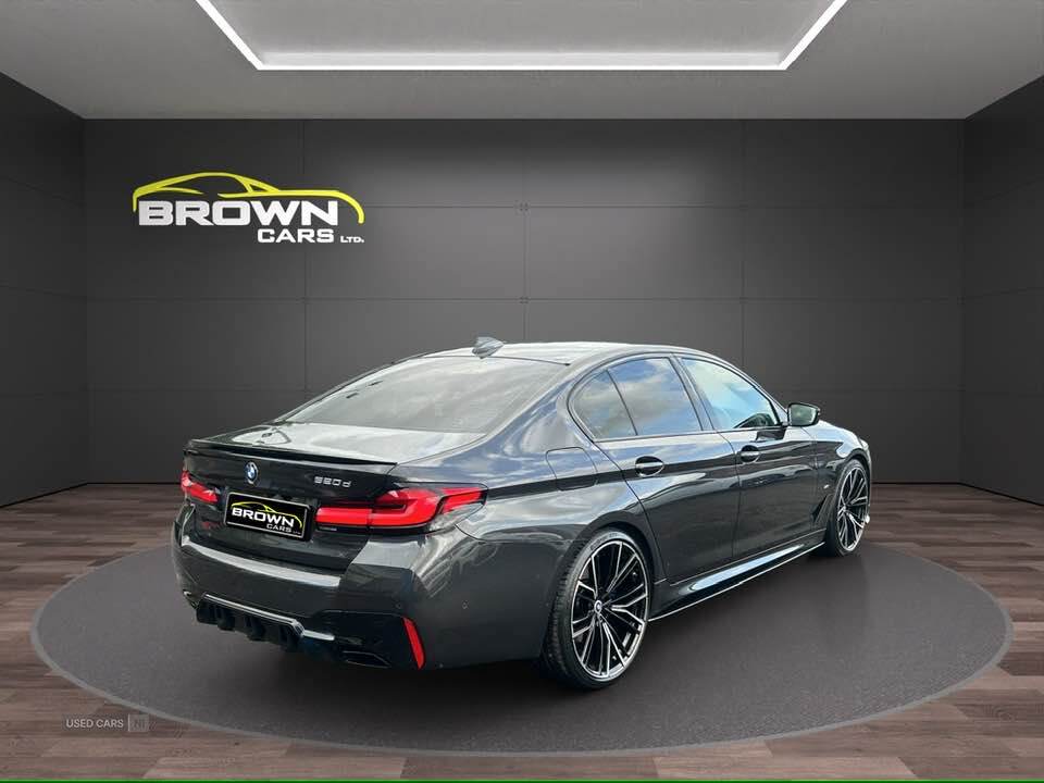 Dec 2021 BMW 5 Series 520d MHT M Sport 4dr Step Auto