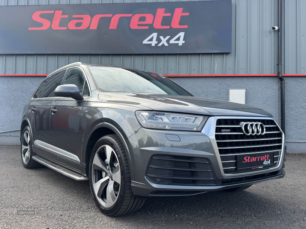 Mar 2017 Audi Q7 3.0 TDI Quattro S Line 5dr Tip Auto