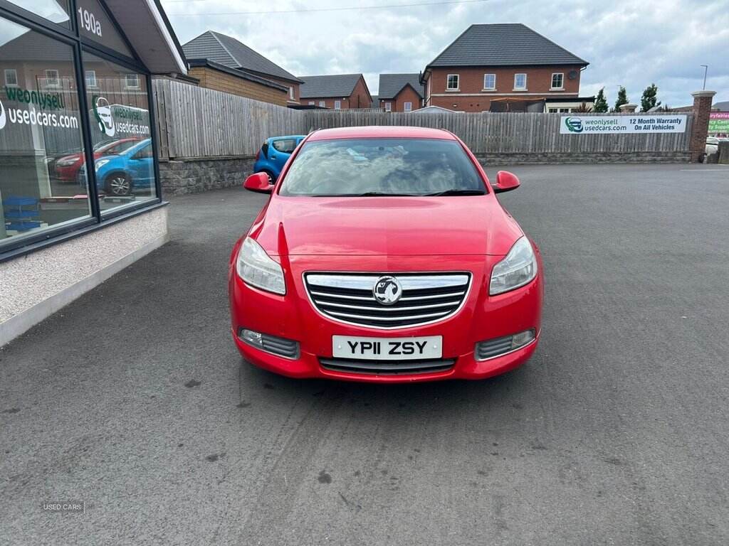 Jun 2011 Vauxhall Insignia 1.8i 16V SRi Vx-line Red Nav 5dr
