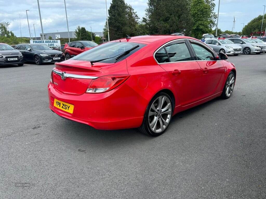 Jun 2011 Vauxhall Insignia 1.8i 16V SRi Vx-line Red Nav 5dr