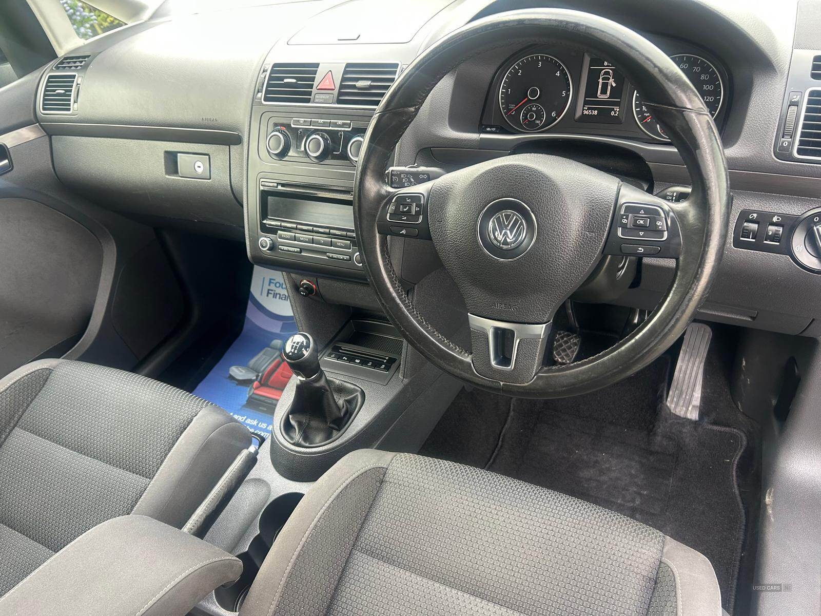 Mar 2014 Volkswagen Touran 2.0 TDI BlueMotion Tech SE 5dr