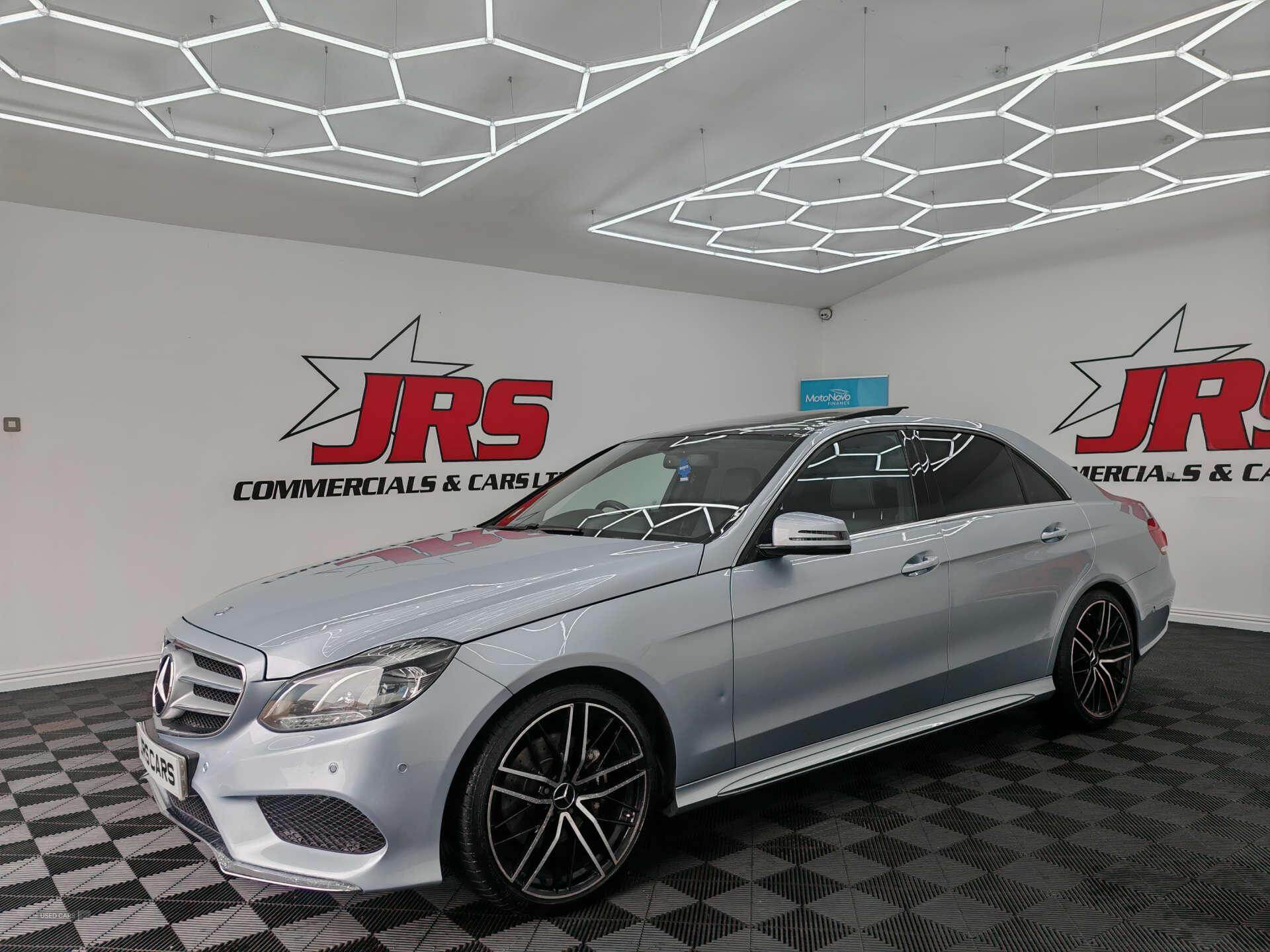 Jun 2014 Mercedes-Benz E-Class E220 CDI AMG Sport 4dr 7G-Tronic