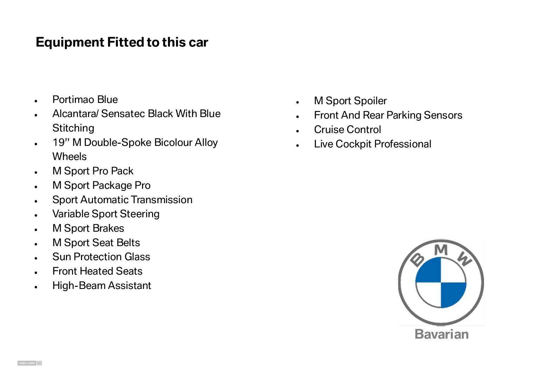 Jul 2022 BMW 2 Series 220i M Sport 2dr Step Auto