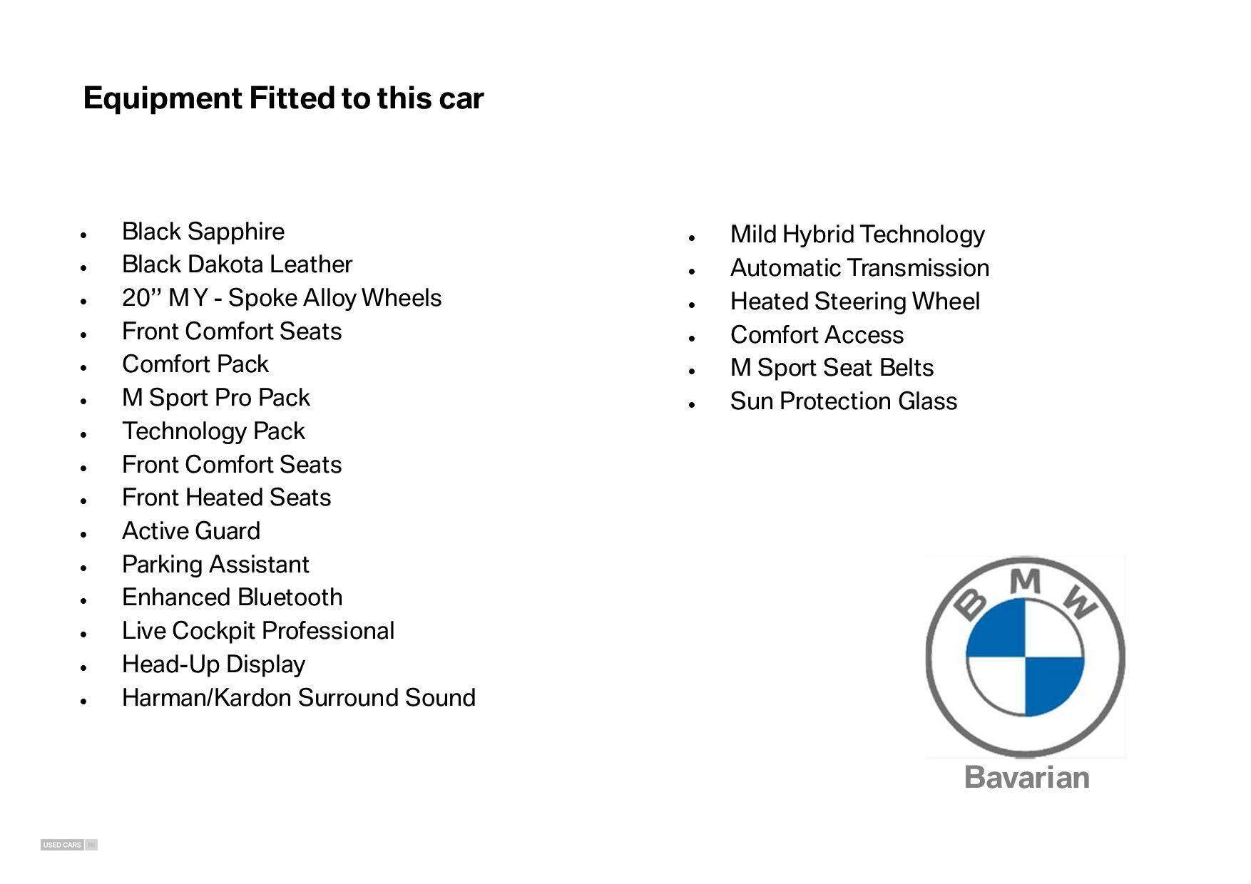 May 2021 BMW 5 Series 520d MHT M Sport 5dr Step Auto