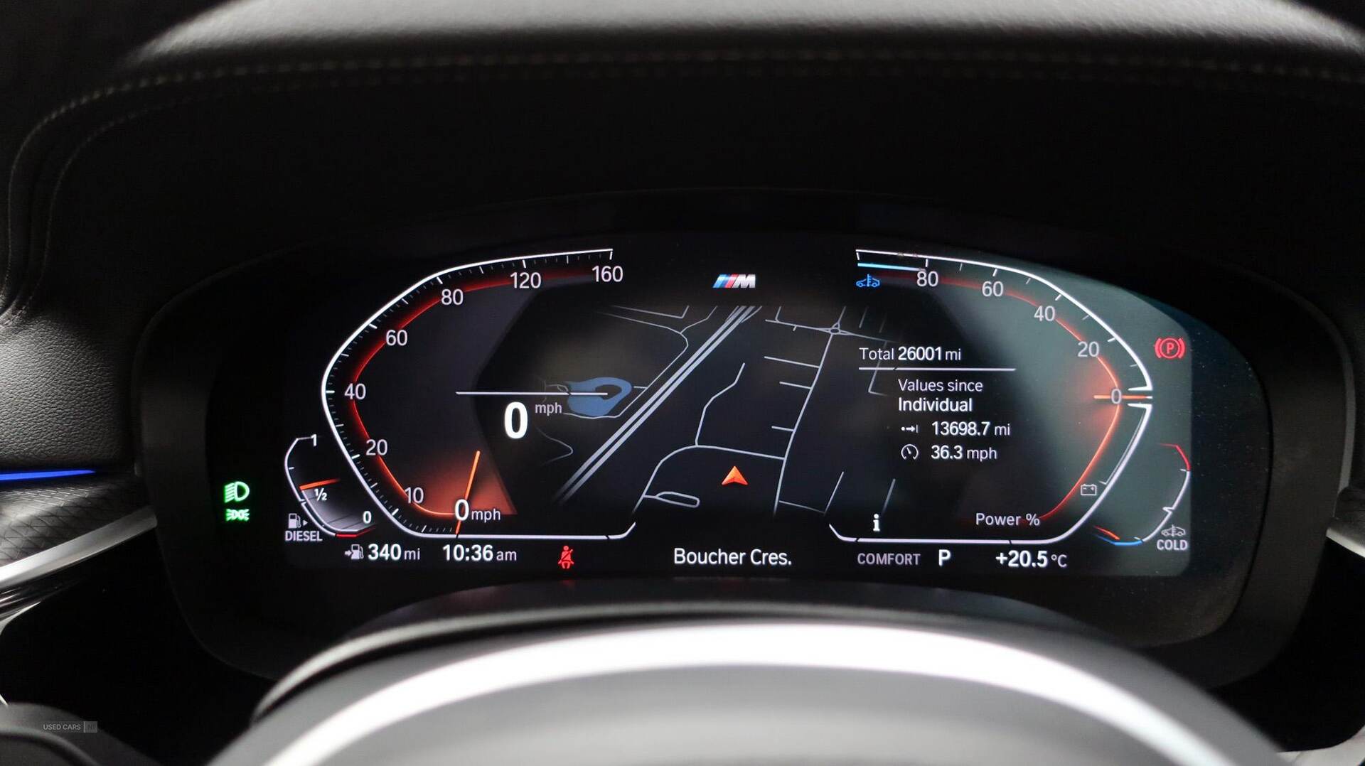 May 2021 BMW 5 Series 520d MHT M Sport 5dr Step Auto