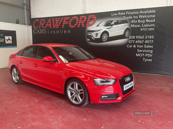 Audi A4 DIESEL SALOON in Antrim