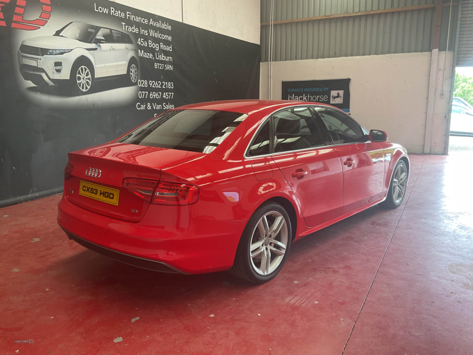 Audi A4 DIESEL SALOON in Antrim
