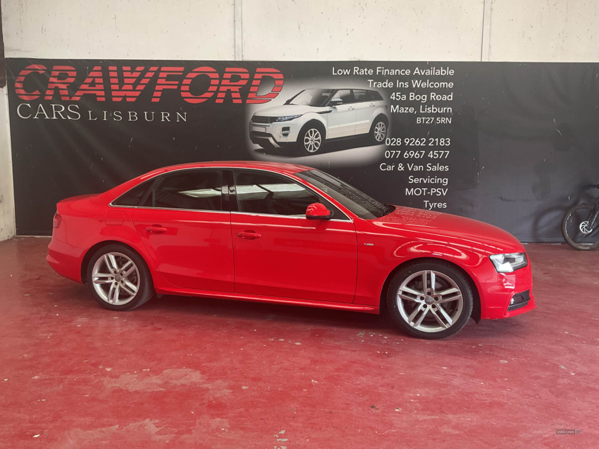 Audi A4 DIESEL SALOON in Antrim