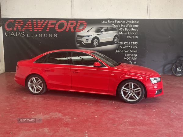 Audi A4 DIESEL SALOON in Antrim