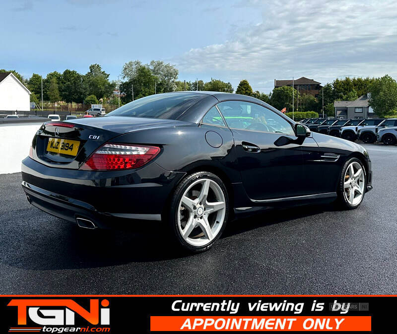 Jun 2014 Mercedes SLK-Class SLK 250 CDI BlueEFFICIENCY AMG Sport 2dr Tip Auto
