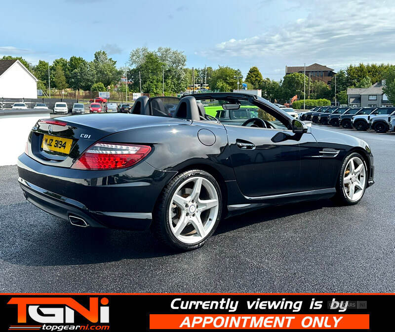 Jun 2014 Mercedes SLK-Class SLK 250 CDI BlueEFFICIENCY AMG Sport 2dr Tip Auto