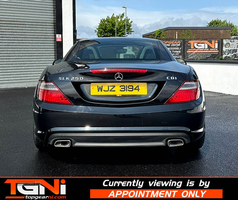 Jun 2014 Mercedes SLK-Class SLK 250 CDI BlueEFFICIENCY AMG Sport 2dr Tip Auto