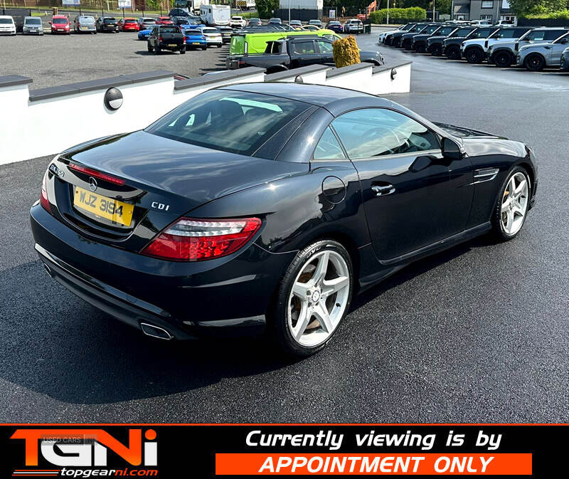 Jun 2014 Mercedes SLK-Class SLK 250 CDI BlueEFFICIENCY AMG Sport 2dr Tip Auto