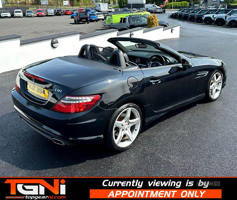 Jun 2014 Mercedes SLK-Class SLK 250 CDI BlueEFFICIENCY AMG Sport 2dr Tip Auto