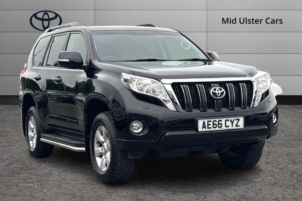 Feb 2017 Toyota Land Cruiser 2.8 D-4D Active 5dr Auto 7 Seats